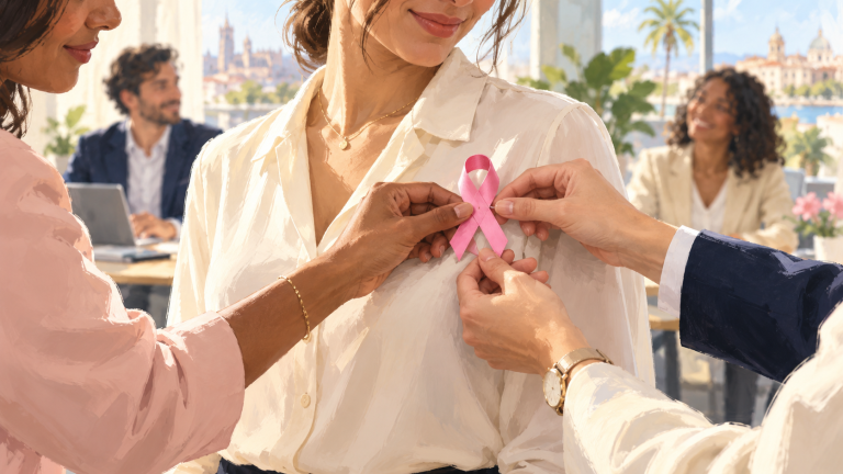 Pink October: Making Time to Learn, Making Space to Care